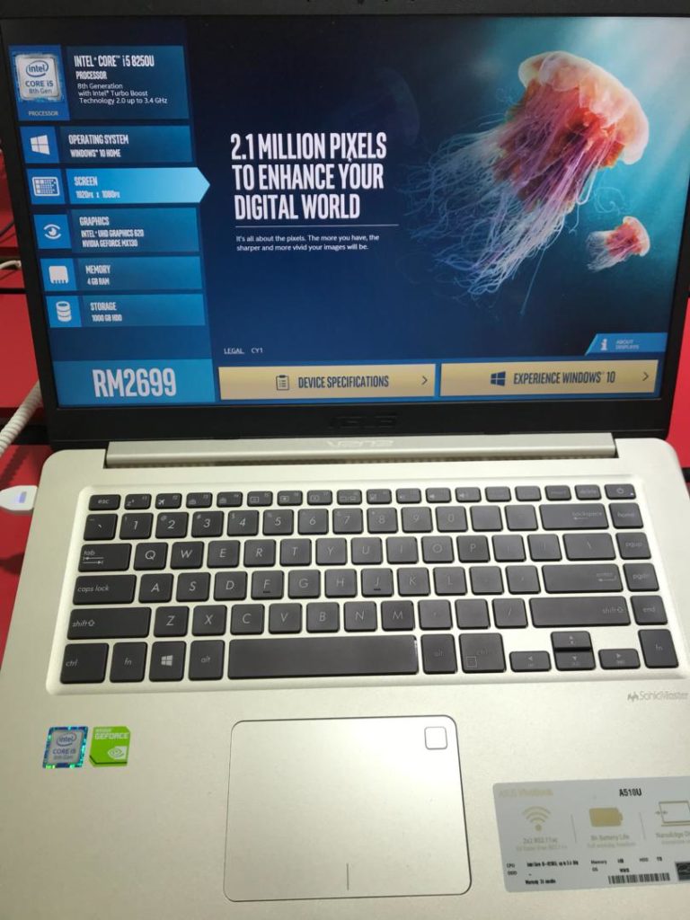 Asus vivobook Laptop reopening promotion RM 2399