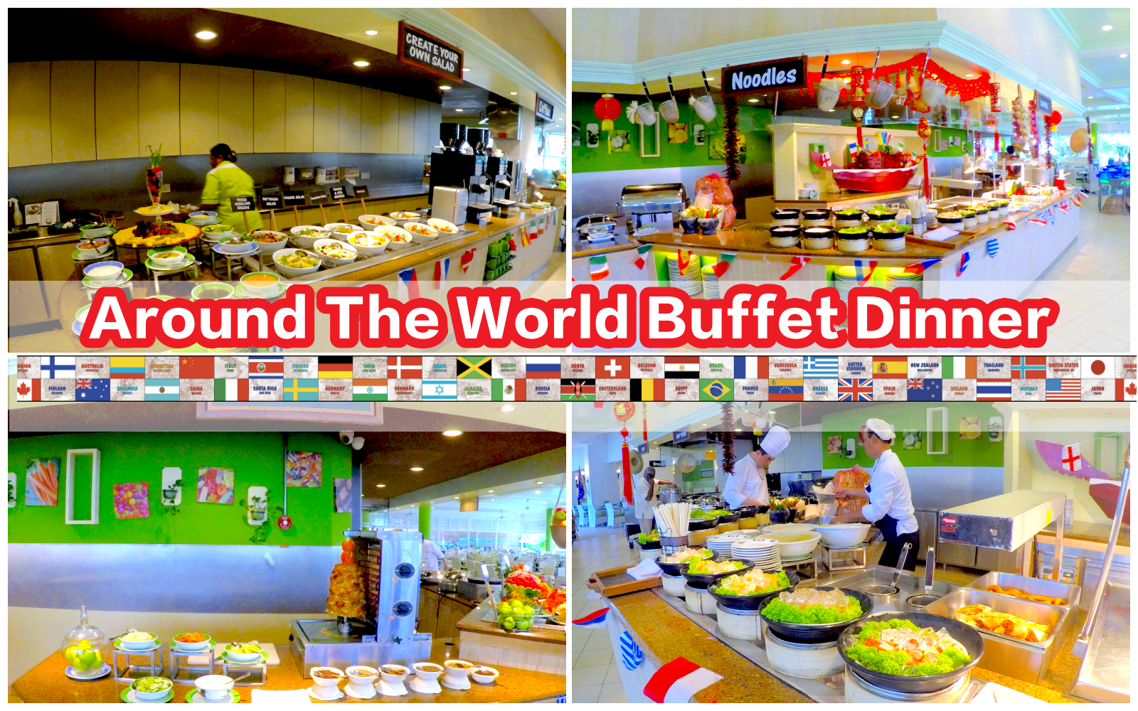 Around The World Buffet Dinner