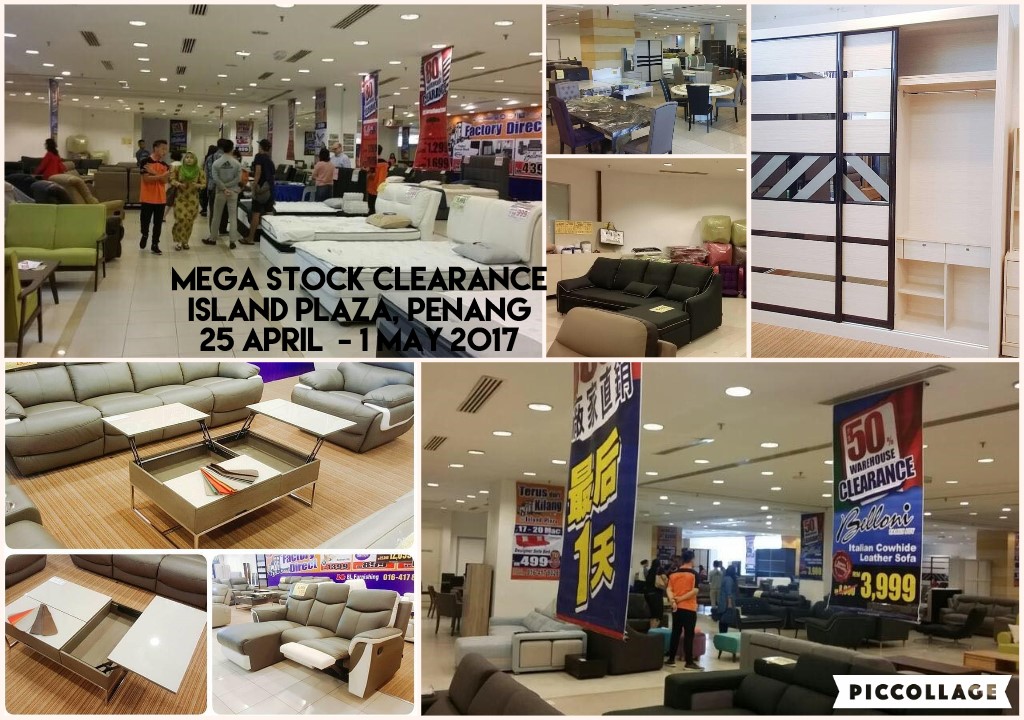 Mega Stock Clearance, Island Plaza – 28/4 – 1/5 2017