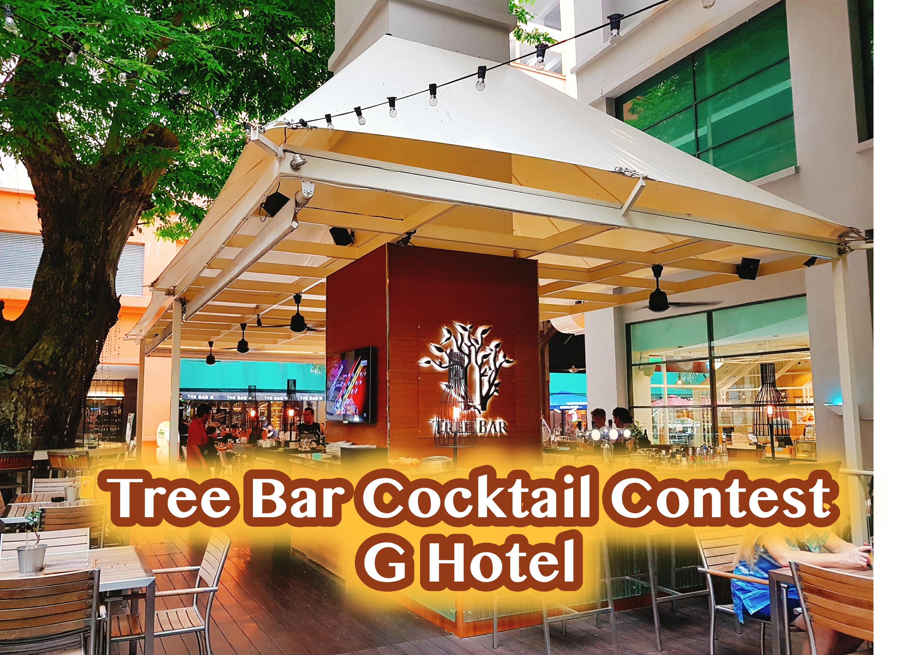 G Hotel ~ Tree Bar ~ Cocktail Making Contest