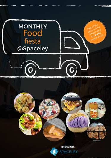 Spaceley Food Fiesta 🎉🎆🍔🌮@ Lorong Prangin 09 & 10 Dec 2017