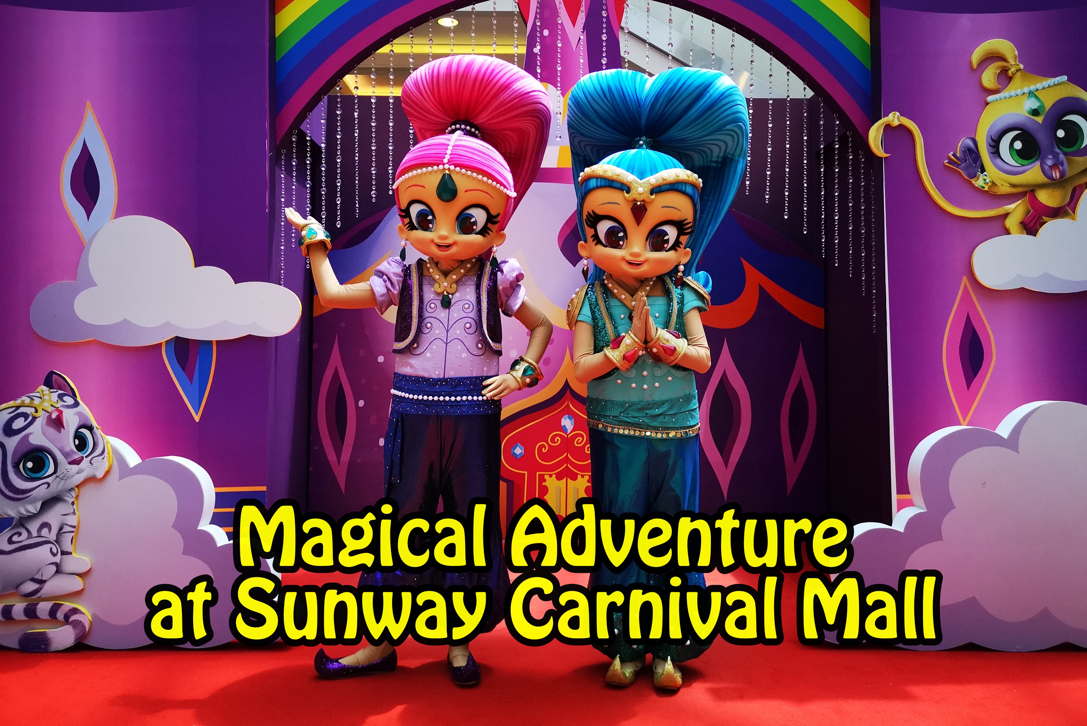 来Sunway Carnival的Nickelodeon 游乐场！