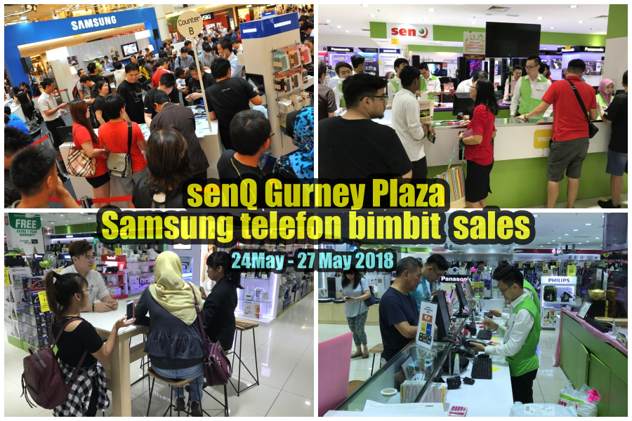 Warga Pulau Pinang, Promosi telefon bimbit senQ Gurney Plaza yang paling menarik pada bulan Mei!