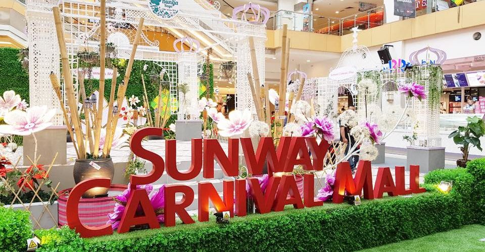 Dari 3 Mei hingga 16 Jun，nikmati keindahanBunga-Bunga Raya di Sunway Carnival Mall
